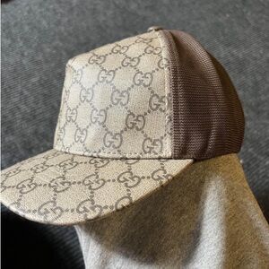 Gucci Monogram Brown Cap